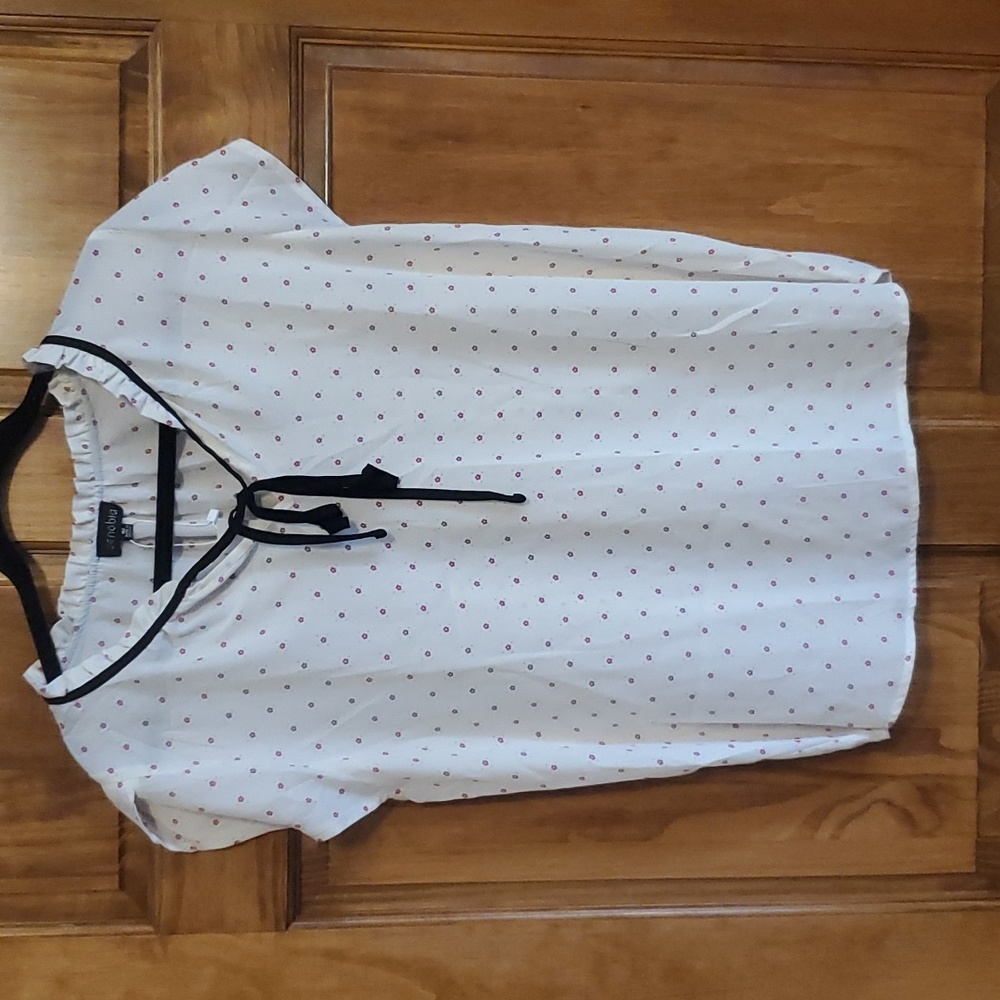 NWT Zenobia Floral Pattern Blouse Size 1X